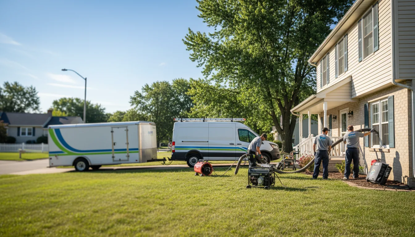 Flooded Basement Restoration And Cleanup With Repair in Ashland, MO near me